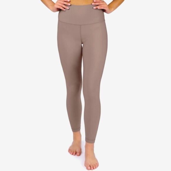 90 Degree by Reflex Women's Mocha Ankle Leggings - Picture 4 of 12